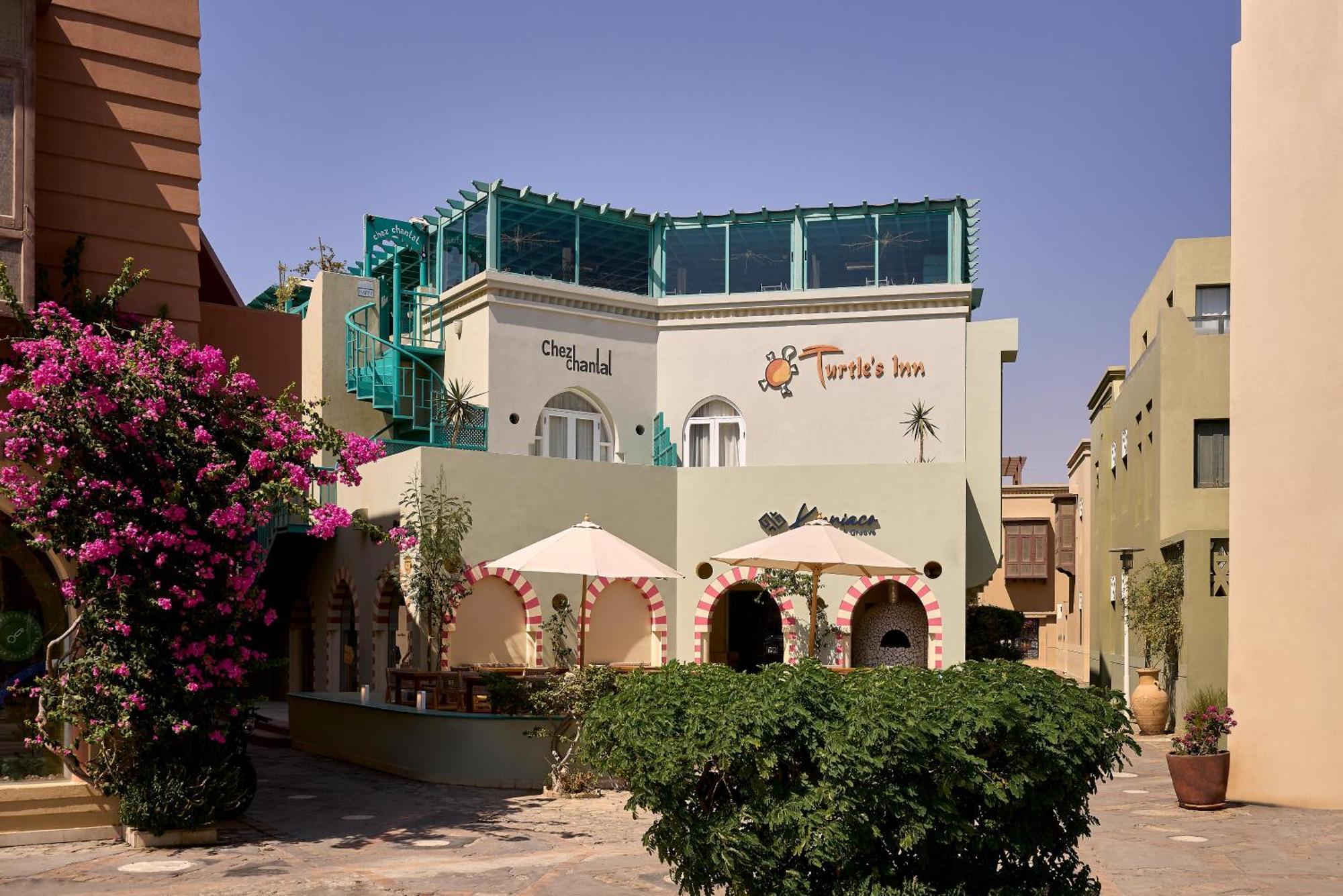 Turtle'S Inn Hotel Hurghada Exteriör bild